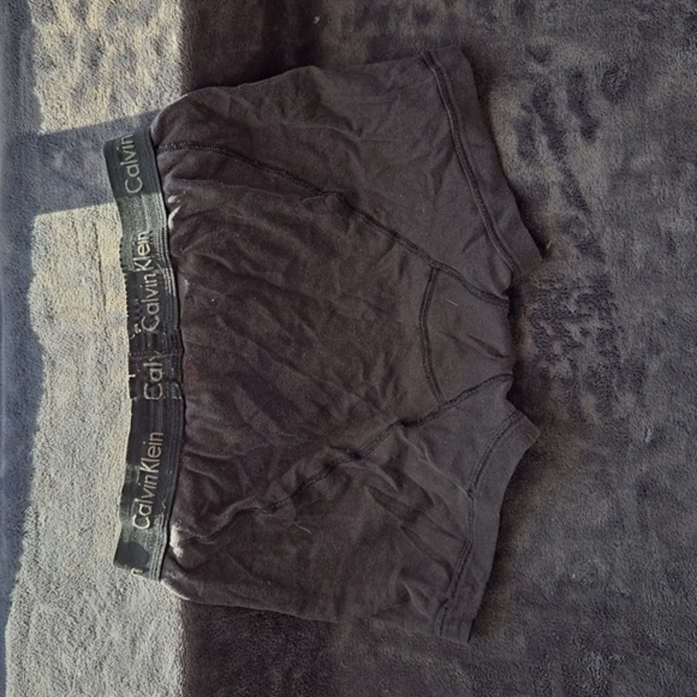 Black Calvin Klein Boxer Briefs - Picture 2 of 3